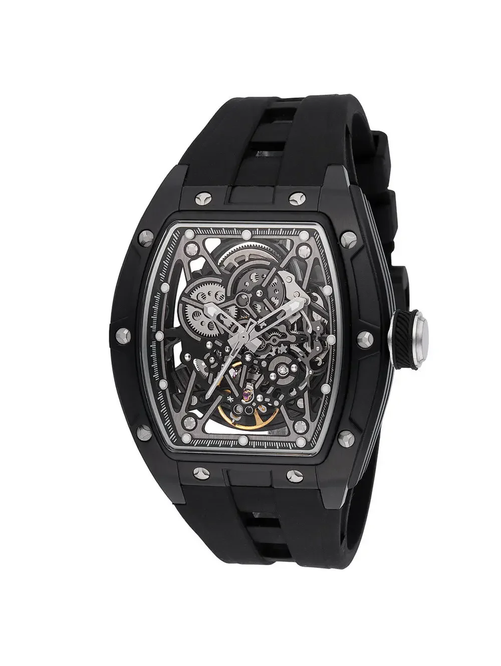 Invicta S1 Rally Automatic Men's Watch w/ Skeleton Dial - 44mm, Black (49018)